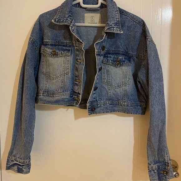 Cotton On Cropped Denim Jacket - Picture 3 of 3